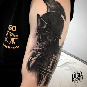 tatuaje_brazo_esparta_Logia_Barcelona_Jas
